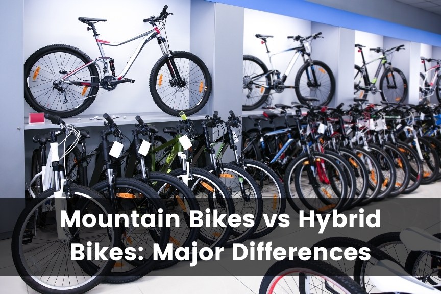 Mountain Bikes vs Hybrid Bikes